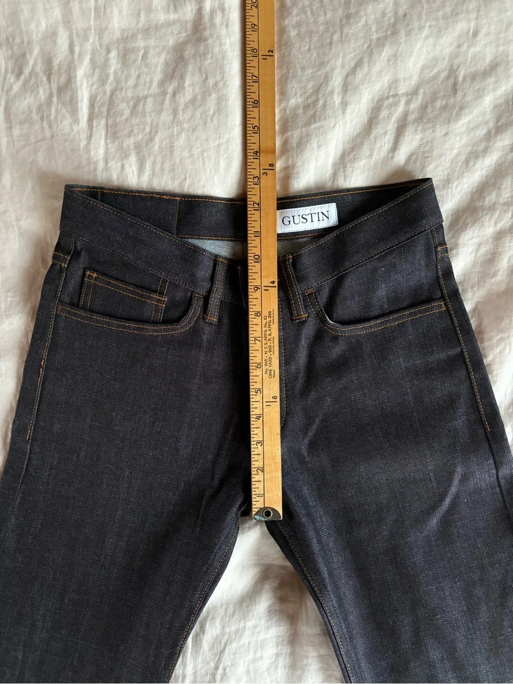 NWOT Gustin #352 Japanese Raw Denim Jeans
